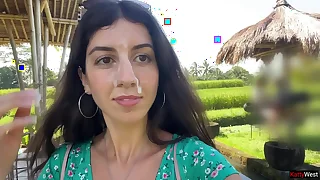 Public Cumwalk in Cafe &comma; Eating Pasta Carbonara with Sperm exceeding Face