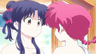 Ranma 1&sol;2 Remake &lpar;Anime&rpar; ENF CMNF MMD&colon; Ranma and Akane meet indubitably naked to someone's skin shower bit&period;ly&sol;4eAzoz